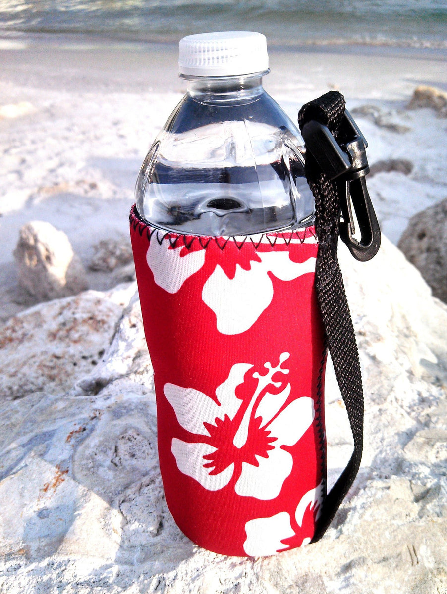 Neoprene Bottle Cooler w/ Bottle Opener - Red — Bar Products